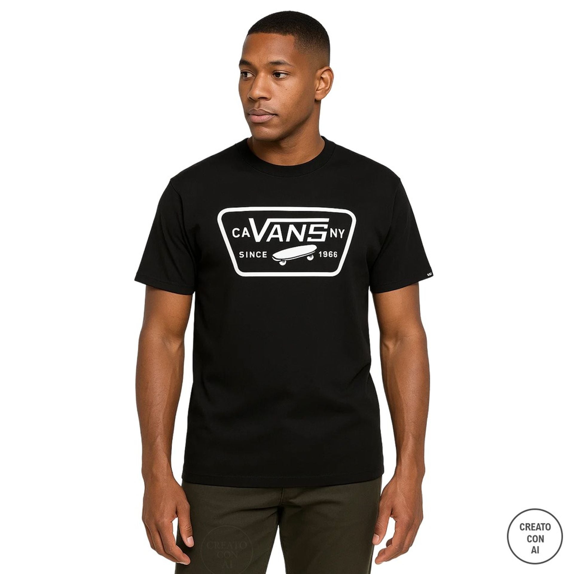 Vans T-shirt Negra